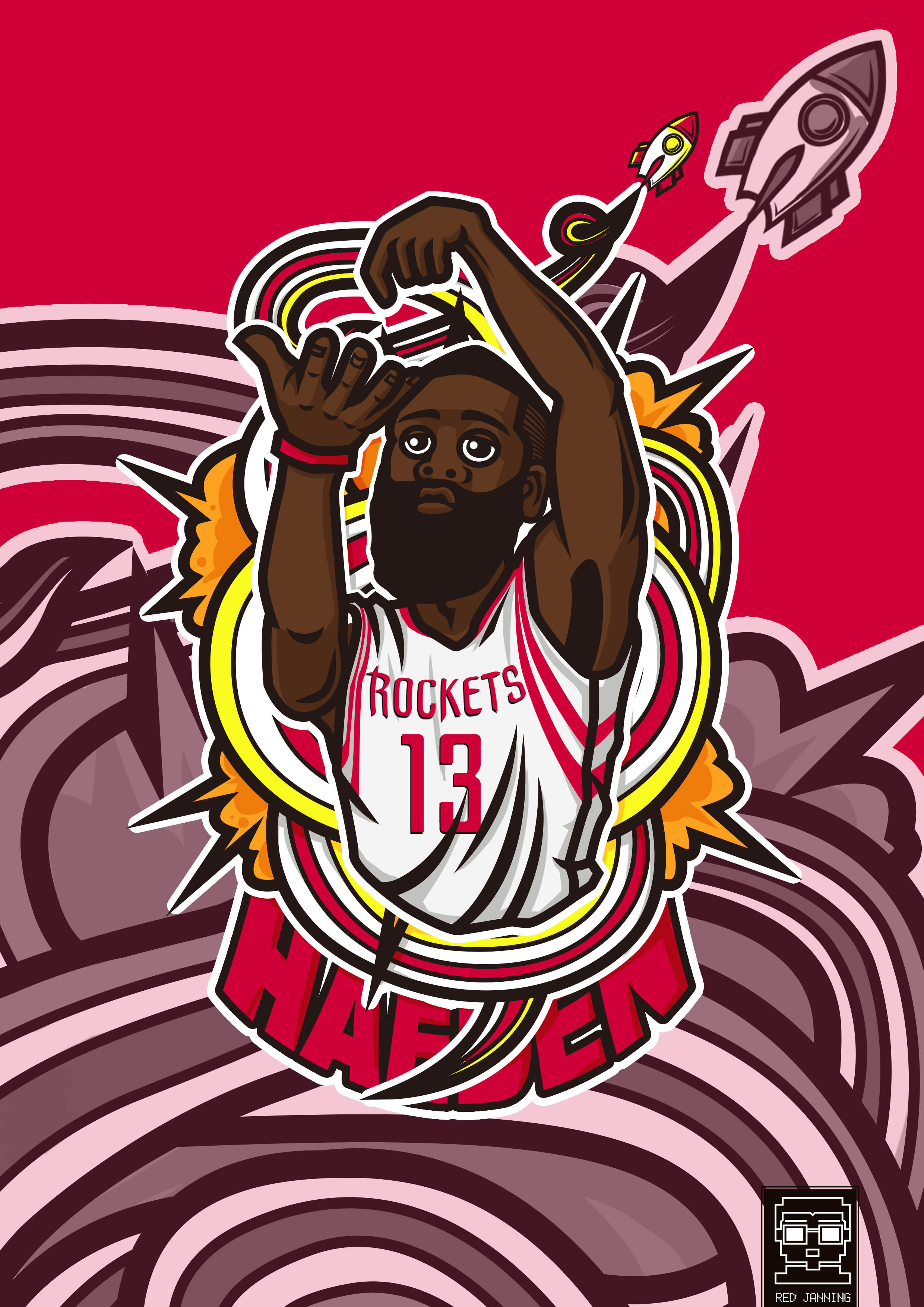 而是围绕球 而是围绕球